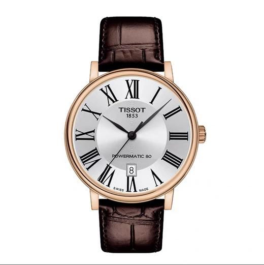 Tissot天梭卡森臻我机械皮带时尚手表 商品图0