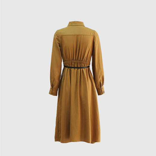 加马甲假两件套连衣裙(附腰带） 商品图3