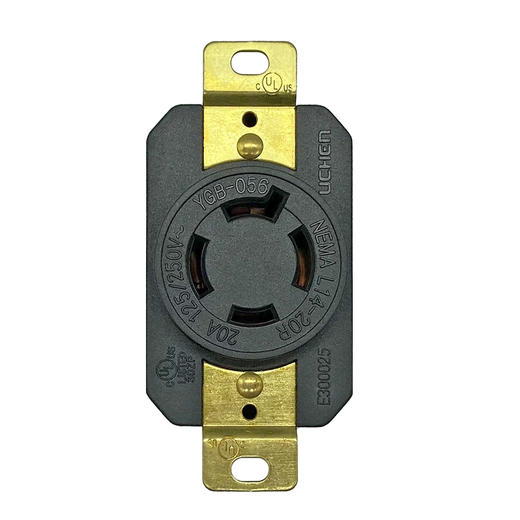 【货号 05071】发电机美式插座美式四孔插座L14-20发电机配件 商品图1