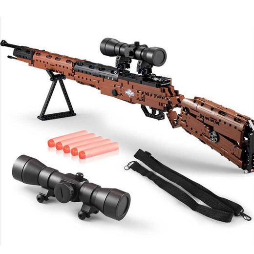 双鹰98k毛瑟步枪积木C61010礼物益智玩具拼装 商品图3