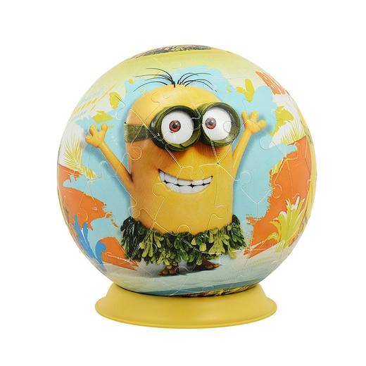 Ravensburger拼图睿思3D拼图球电影版小黄人72片823222 商品图0