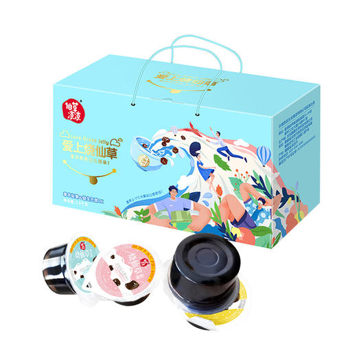 【整箱1.5kg装】美味草本烧仙草 清凉夏天食品饮料零食 商品图1