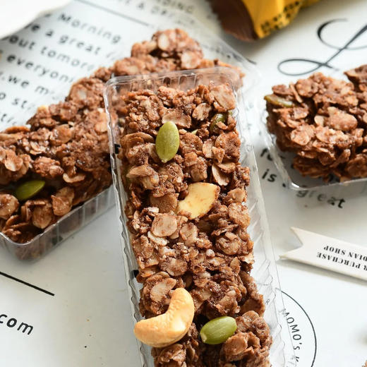 【有机燕麦谷物棒】想真能量棒代餐饱腹健身餐解馋混合车载零食营养谷物早餐 商品图10
