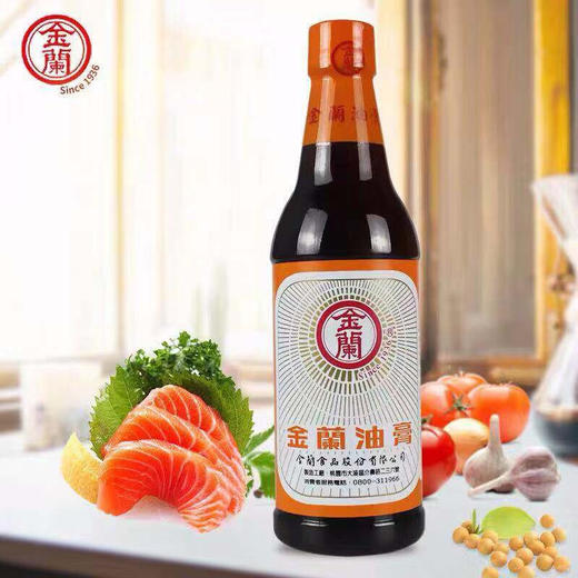 中国台湾金兰油膏590ml/032548 炖卤肉饭炒菜烹饪厨房调味 商品图0