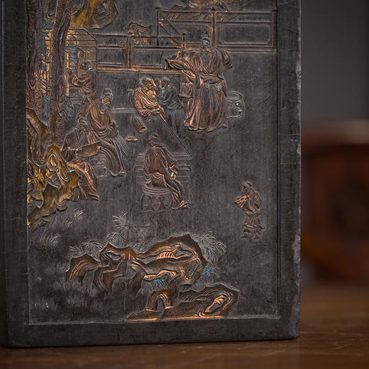 清乾隆 御制西园雅集诗文墨 商品图1