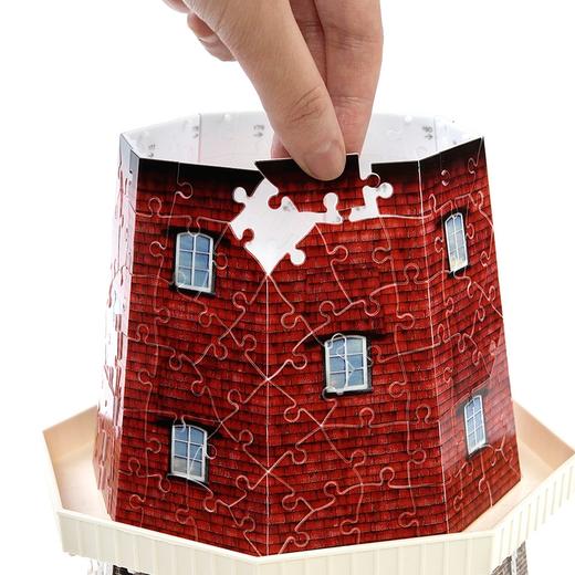 Ravensburger拼图睿思3D建筑拼图荷兰风车125630 商品图4