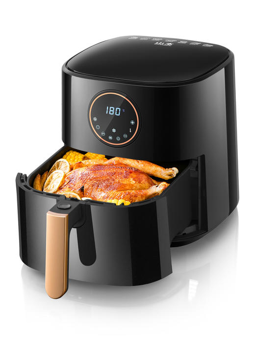 山本空气炸锅8016TS家用新款大容量5升智能烤箱一体多功能无油电薯条机 商品图0