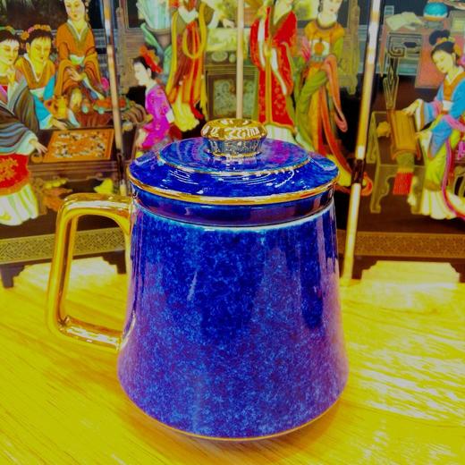 大漆水杯  蓝色  /  红色 商品图1