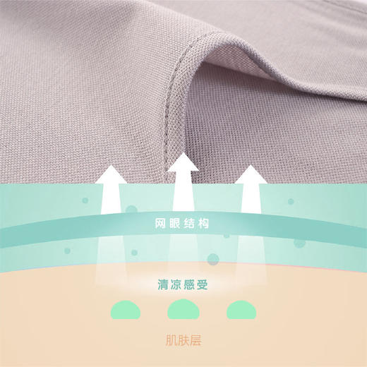 【舒蒂童装】 艾草网眼空调服圆领薄款背心防蚊装 商品图1