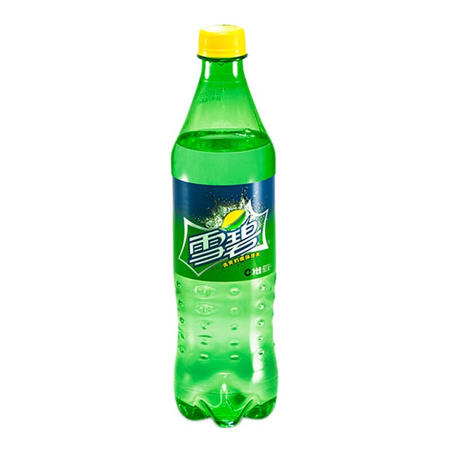 500ml雪碧柠檬味汽水