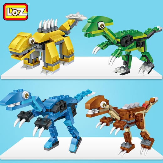 俐智扭蛋系列儿童盲盒拼装积木动漫 商品图1