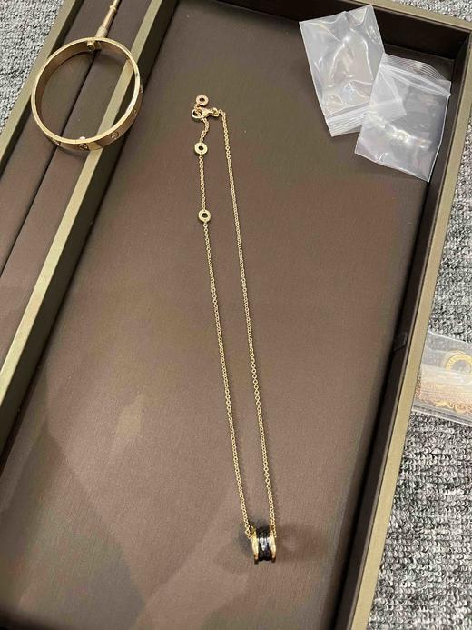 宝格丽黑陶瓷项链，乱真精工，高品质，实拍，配全套专柜包装 商品图8