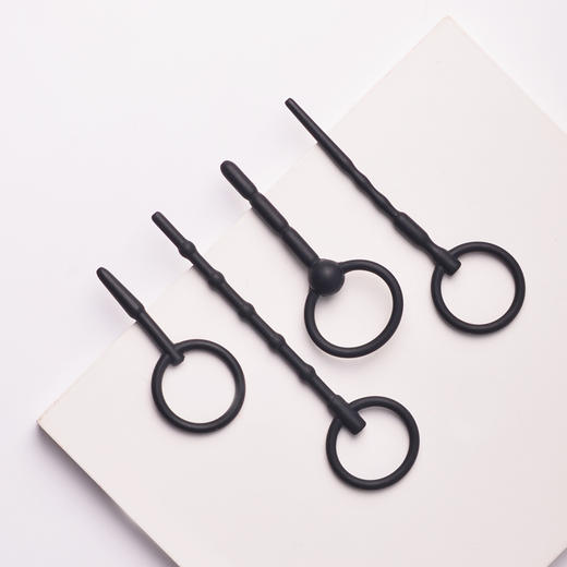 扩张马眼棒前列腺尿道棒 硅胶材质 极细短款 适合新手 商品图1