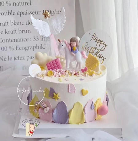 童话世界-鲜果奶油蛋糕（人偶摆件放置1个） 商品图0