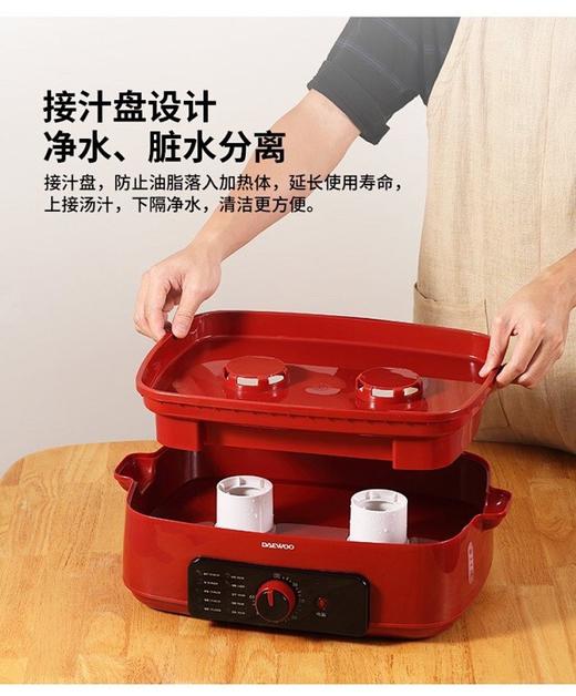 价值3980 “蒸”服您的胃，蒸健康！正P 大*宇家用多功能双层电蒸锅/可视蒸箱/电蒸笼 28L超大容量 旋转钮随意调节 自由组合 一机多用 满足厨房多种需求 为厨房腾出空间！预售 商品图1