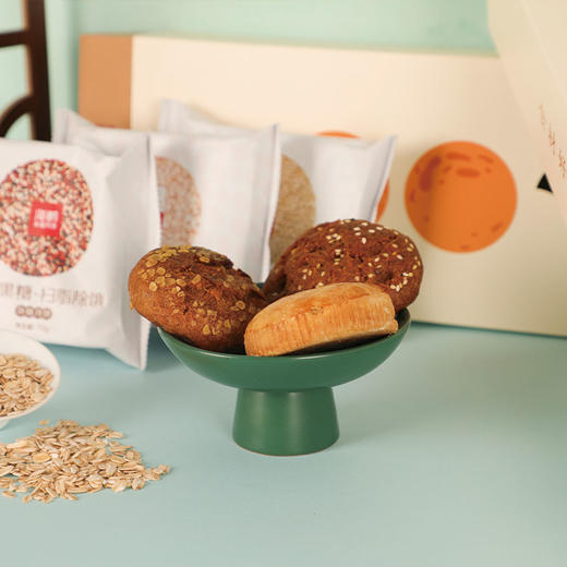 海鹏杂粮小饼代餐 内蒙古伴手礼（6枚装礼盒） 商品图7