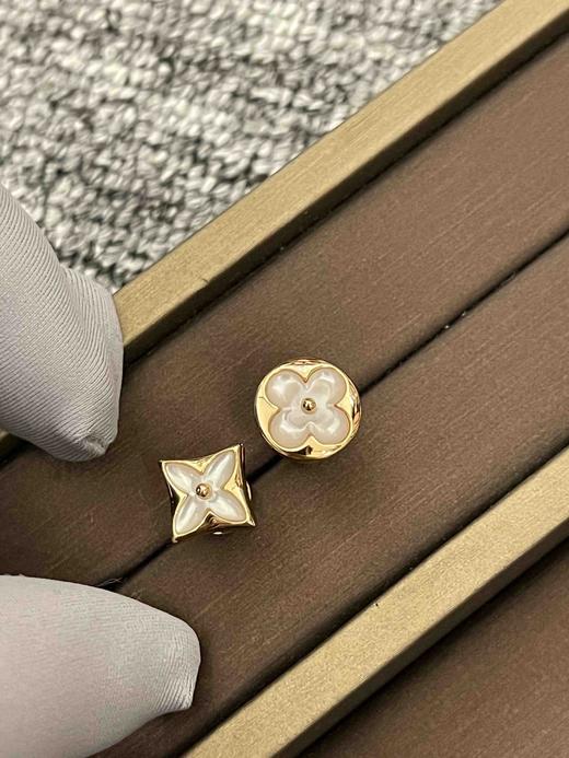 LV四叶草耳钉（一对），乱真精工，高品质，实拍，配全套专柜包装 商品图1