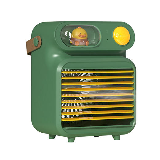 潮萌冷风机 桌面加湿风扇便携USB充电迷你小空调扇生活电器 商品图4