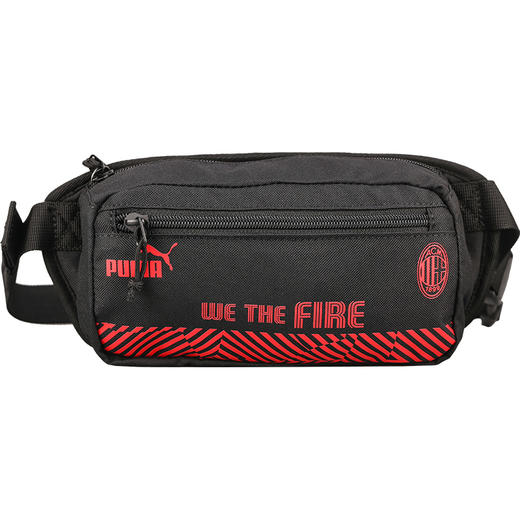 正品PUMA/彪马AC米兰足球运动休闲百搭收纳腰包077241-05 商品图4