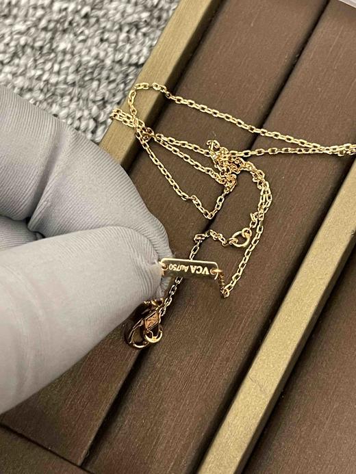 Vca单钻红四叶草项链，乱真精工，高品质，实拍，配全套专柜包装 商品图8