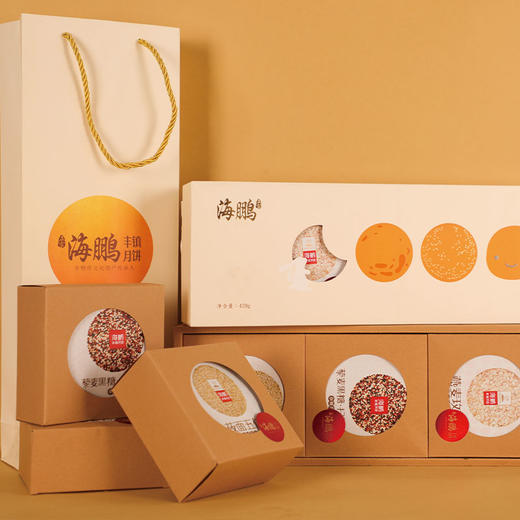 海鹏杂粮小饼代餐 内蒙古伴手礼（6枚装礼盒） 商品图4