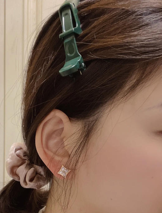 LV四叶草耳钉（一对），乱真精工，高品质，实拍，配全套专柜包装 商品图10