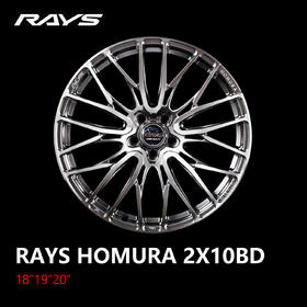 RAYS HOMURA 2*10BD 轮圈