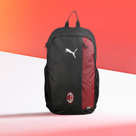 正品PUMA/彪马AC米兰足球运动休闲双肩背包男078255-05