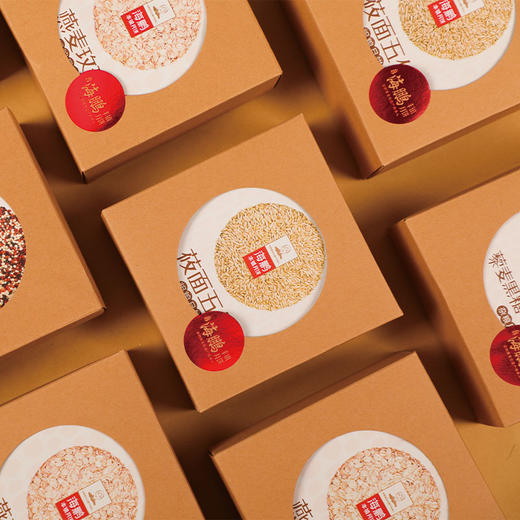 海鹏杂粮小饼代餐 内蒙古伴手礼（6枚装礼盒） 商品图1