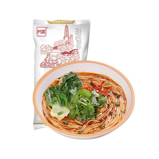阿宽 红汤兰州牛肉拉面155g/袋方便速食（5包/30包） 商品图2
