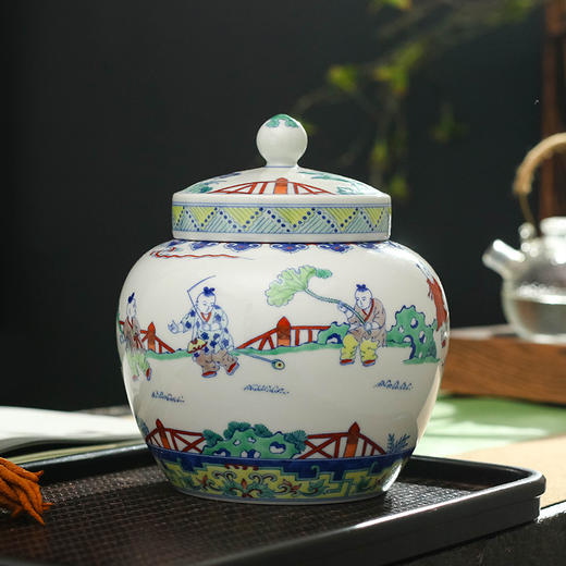 青花斗彩童趣套组 商品图4