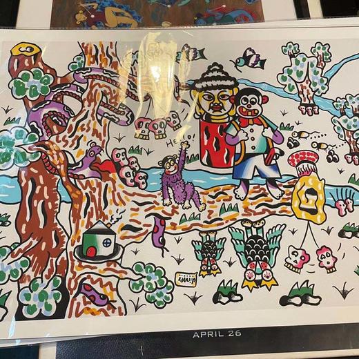 Nu space 插画|奇怪森林-小刘 商品图0