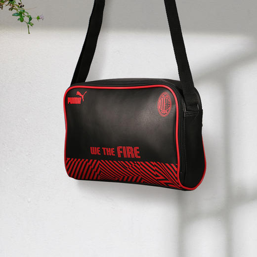 正品PUMA/彪马AC米兰足球运动休闲收纳单肩包男078270-05 商品图0