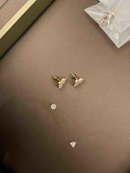 Qeelin白葫芦耳钉（一对），乱真精工，高品质，实拍，配全套专柜包装 商品图3