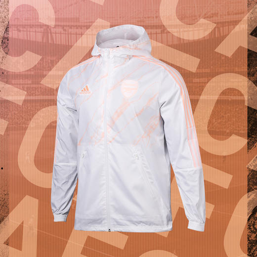 专柜正品ADIDAS阿迪达斯阿森纳足球运动梭织风衣男 GQ2535 商品图0