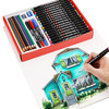 开学季福利！【48色马克笔+24色彩铅礼盒】儿童水彩笔套装小学生动漫画彩色美术生专用绘画笔 商品缩略图4