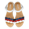 断码特价39码——西班牙原产优雅超舒适女士皮凉鞋N1225-白色/蓝色/红色 商品缩略图5