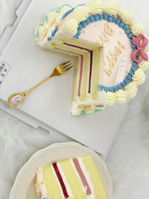 清新奶油蛋糕，手绘复古ins系列 商品图1