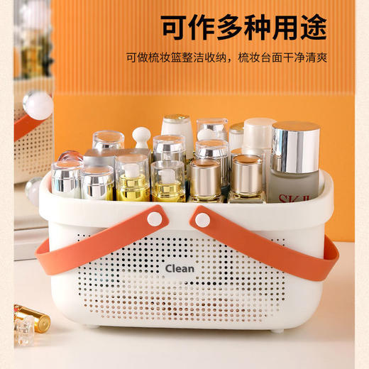 欧式简约浴室镂空收纳篮神器 商品图5