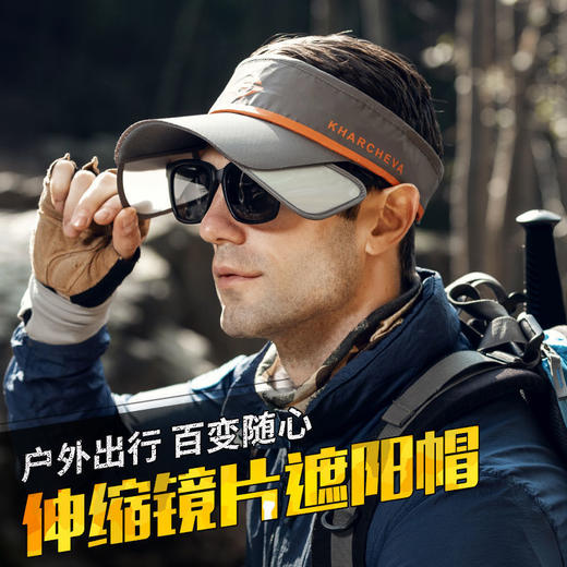 【男女通用 可调节】户外防晒遮阳帽空顶防户外紫外线太阳帽 商品图9