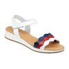 断码特价39码——西班牙原产优雅超舒适女士皮凉鞋N1225-白色/蓝色/红色 商品缩略图0