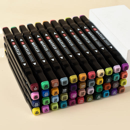 开学季福利！【48色马克笔+24色彩铅礼盒】儿童水彩笔套装小学生动漫画彩色美术生专用绘画笔 商品图1