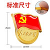 新版标准型党徽别针磁铁胸章 商品缩略图6