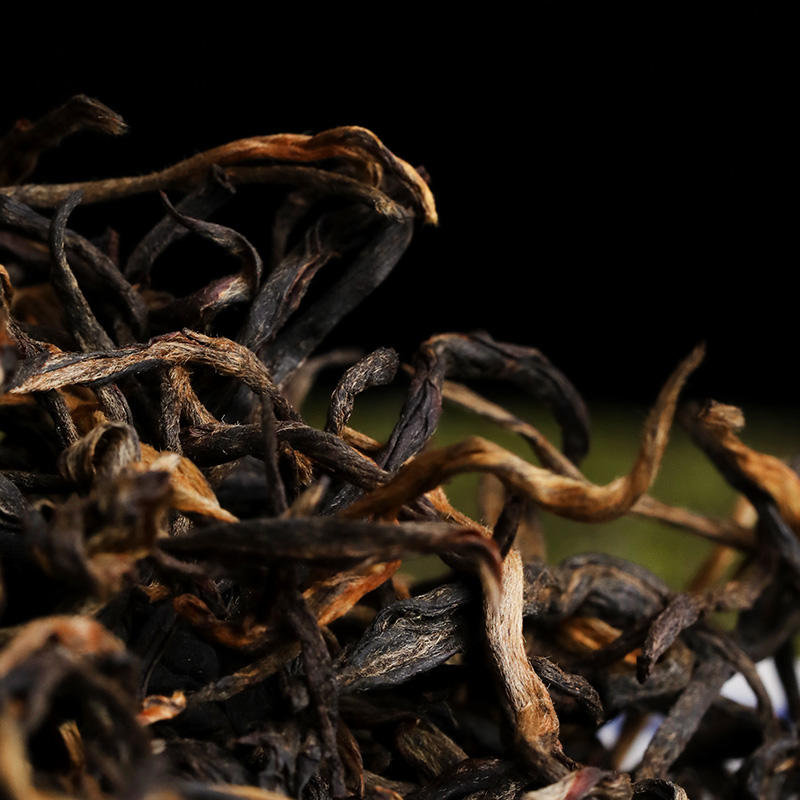 高黎贡山生态红茶云南滇红茶乌金丝红茶散装160克袋装