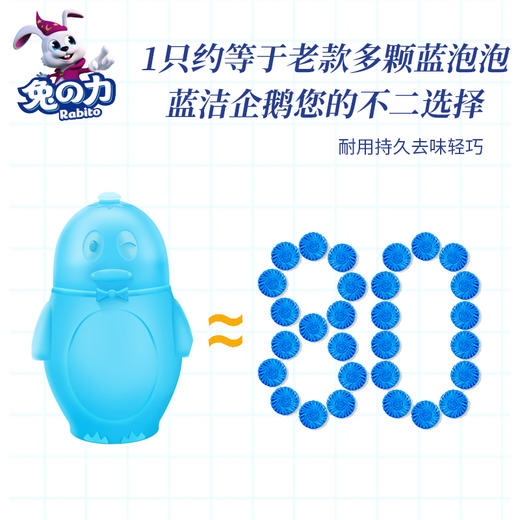 兔力蓝泡泡洁厕宝家用厕所马桶清洁剂 商品图2
