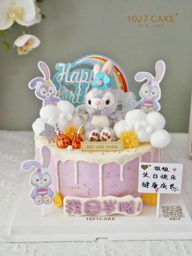 1027CAKE | 星黛露公仔主题 紫色系
