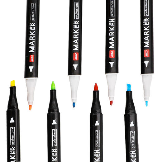 开学季福利！【48色马克笔+24色彩铅礼盒】儿童水彩笔套装小学生动漫画彩色美术生专用绘画笔 商品图6