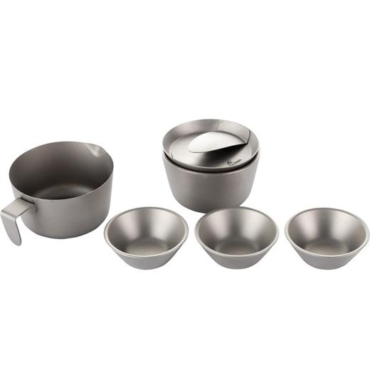 火枫般若钛功夫茶具套装盖碗公道杯户外泡茶器便携杯钛材茶具 商品图4