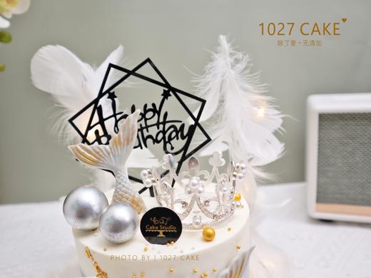 1027CAKE | ins风 美人鱼皇冠冷淡风 商品图1