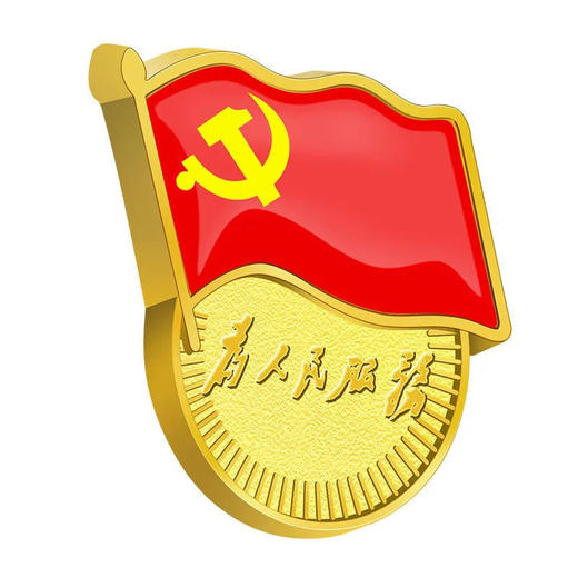 新版标准型党徽别针磁铁胸章 商品图8